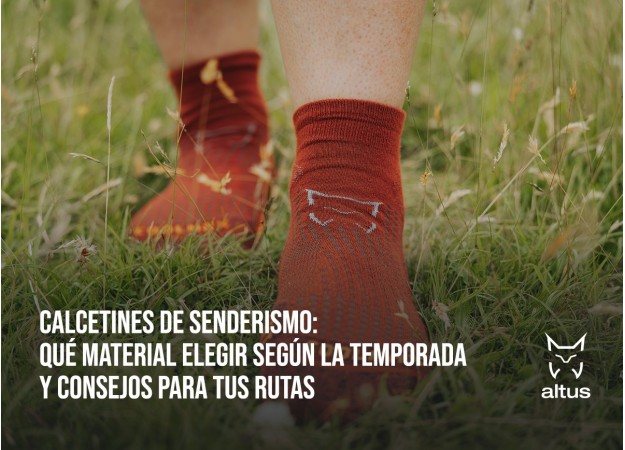 Calcetines de senderismo: qué material elegir según la temporada y consejos para tus rutas