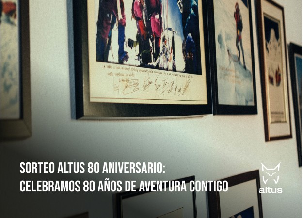 Sorteo Altus 80 Aniversario: celebramos 80 años de aventura contigo