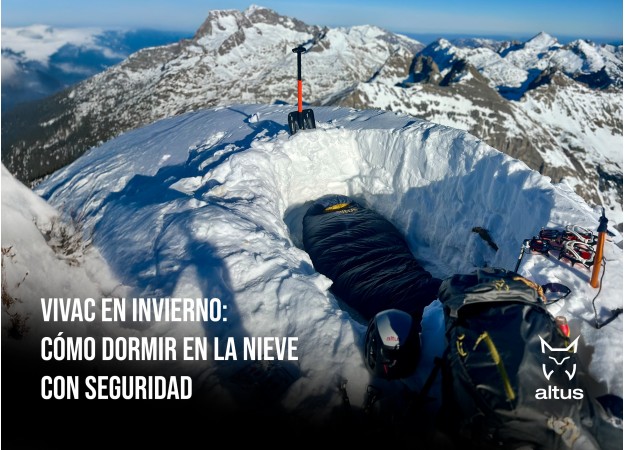 Vivac en invierno: Cómo dormir en la nieve con seguridad