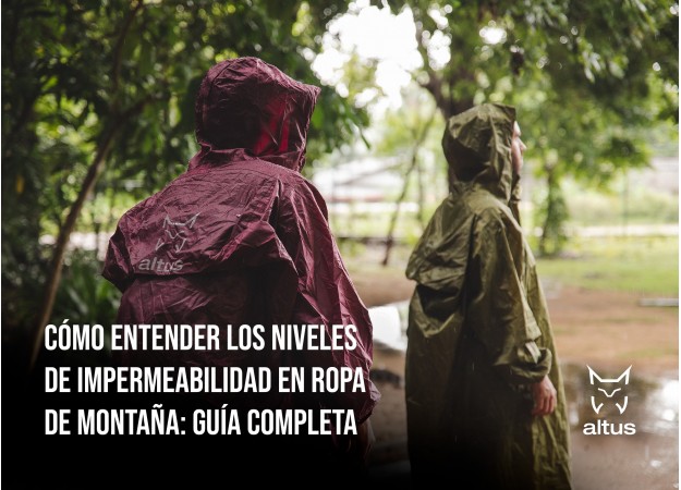 Cómo entender los niveles de impermeabilidad en ropa de montaña: Guía completa
